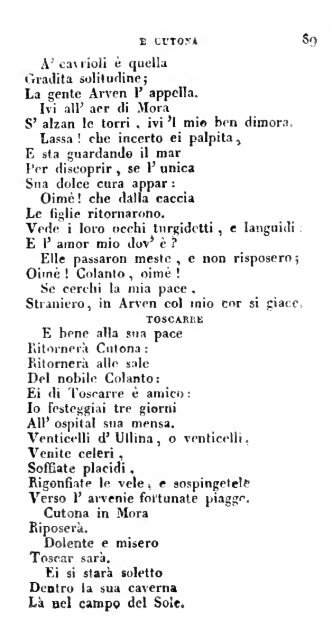 Le poesie di Ossian