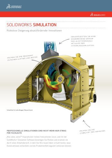 SolidWorks Simulation 2013 Datenblatt