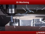 3D iMachining - SolidCAM
