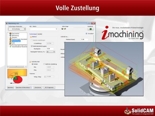 3D iMachining - SolidCAM