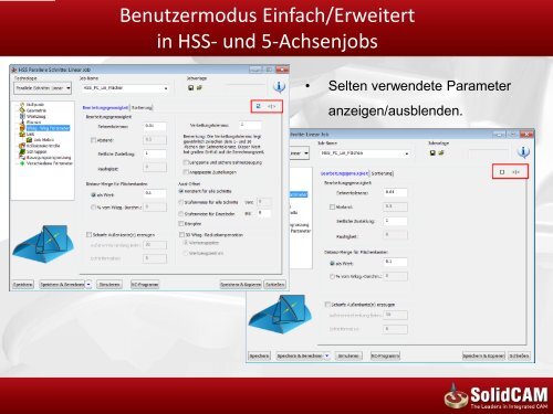 Neue Funktionen in SolidCAM 2012