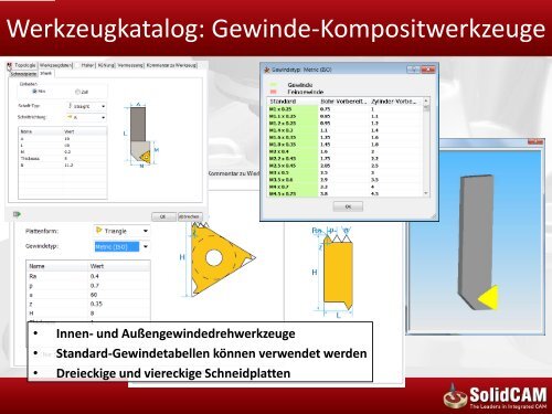 Neue Funktionen in SolidCAM 2012