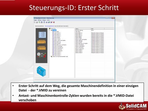 Neue Funktionen in SolidCAM 2012