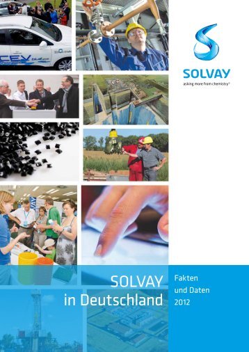 Unternehmensbericht 2012 - Solvay in Deutschland