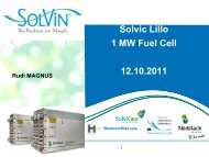 Solvic Lillo 1 MW Fuel Cell 12.10.2011