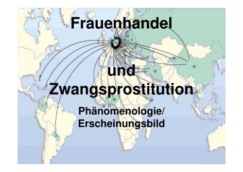 Frauenhandel und Zwangsprostitution - Solwodi