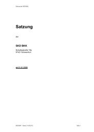 Satzung der SKD BKK ab 01 01 2008 - mit 9 Nachtrag - 21 12 2012