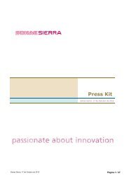 Press Kit - Sonae Sierra