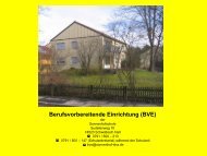 Präsentation zur BVE - Sonnenhof eV Schwäbisch Hall