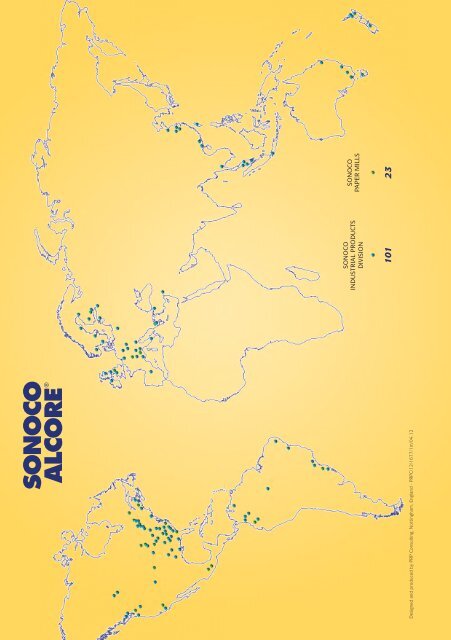 map of Sonoco Alcore locations