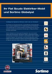 Ihr Fiat Scudo Elektriker-Mobil und Sortimo Globelyst - Sortimo.at