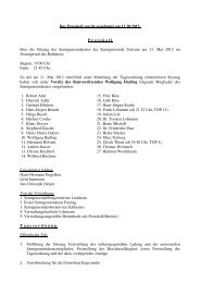 Samtgemeinderat am 31.05.2012 - Samtgemeinde Sottrum