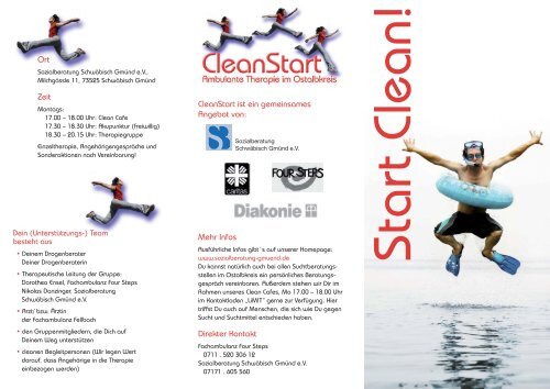 CleanStart Flyer - Sozialberatung Schwäbisch Gmünd eV