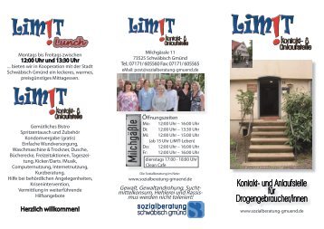 LiM!T-Flyer - Sozialberatung Schwäbisch Gmünd eV