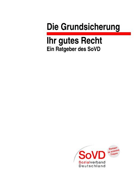 Die Grundsicherung Ihr gutes Recht - Sozialverband Deutschland ...