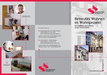 Betreutes Wohnen im Wohnprojekt - Sozialberatung Stuttgart eV