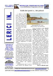 novembre 2011 / anno4 - numero 11 - Comune di Lerici