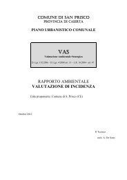 All - VAS_Valutazione Incidenza (Ott12) - Comune di San Prisco