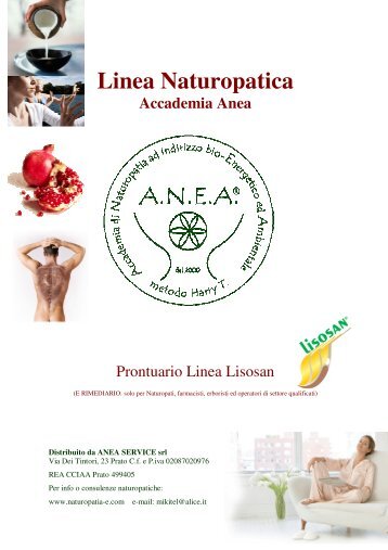 Linea Naturopatica - Accademia di Naturopatia (ANEA)