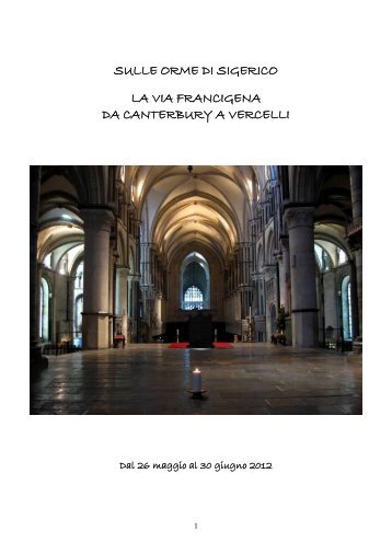 VIA FRANCIGENA