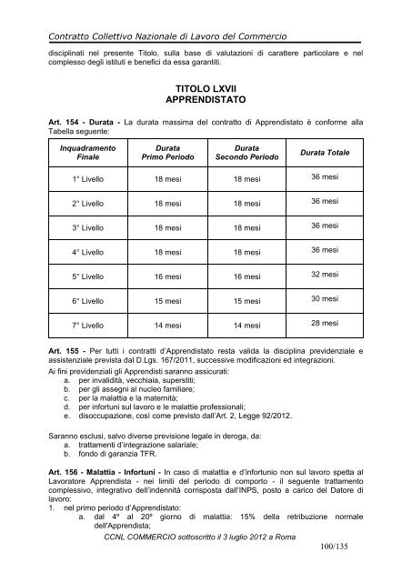 ccnl commercio - Cisal Terziario