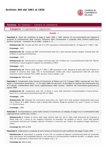 Camera di Commercio di Milano - Home Page - Banche dati