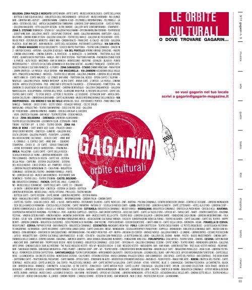 orbite culturali - Gagarin Magazine