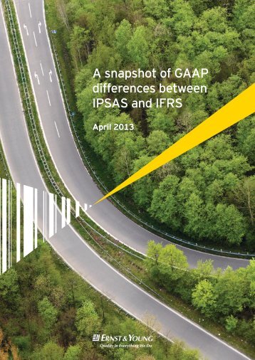A snapshot of GAAP differences between IPSAS and IFRS