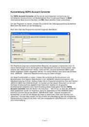 Anleitung zum SEPA-Account-Converter