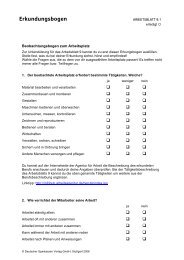 Erkundungsbogen - Sparkassen-SchulService