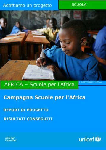 Scuole per l'Africa - Unicef