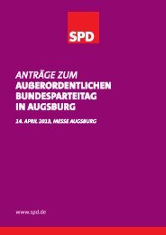 Antragsbuch - SPD