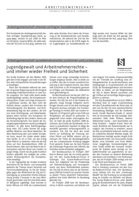 Das Jahrbuch der Sozialdemokratischen Partei 2007 und 2008 - SPD