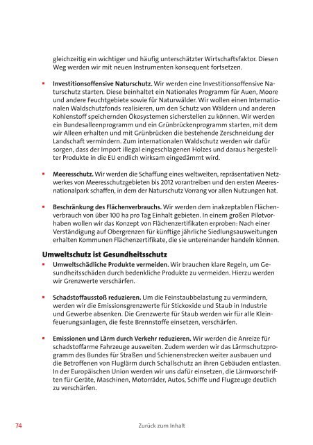 Regierungsprogramm der SPD "Sozial und Demokratisch" [ PDF ...