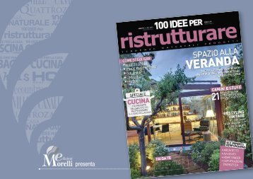 Presentazione della rivista 100IDEE per ristrutturare - Edizioni Morelli