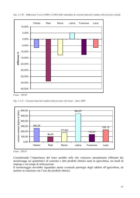 1° Rapporto sullo Stato dell'Ambiente del Comune di ... - PUCG