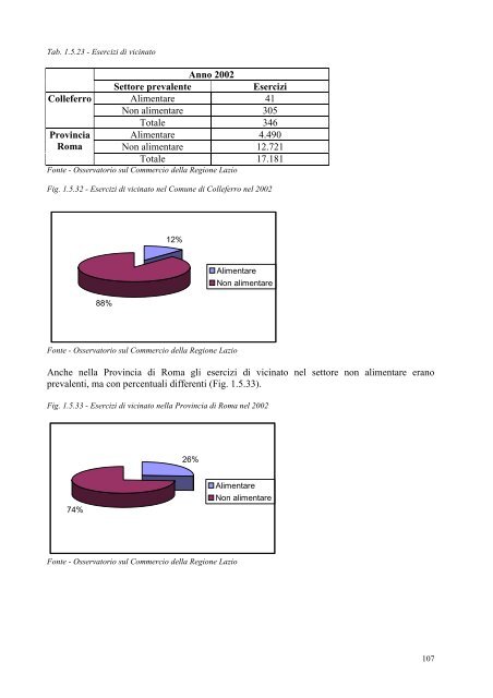 1° Rapporto sullo Stato dell'Ambiente del Comune di ... - PUCG