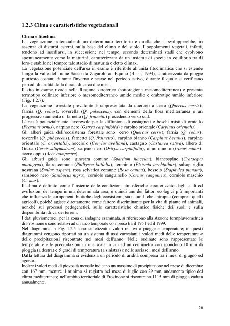 1° Rapporto sullo Stato dell'Ambiente del Comune di ... - PUCG