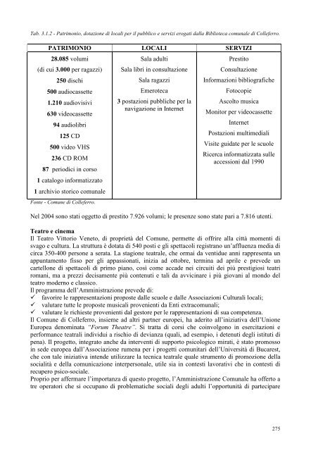 1° Rapporto sullo Stato dell'Ambiente del Comune di ... - PUCG