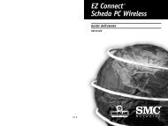 EZ Connect™ Scheda PC Wireless - SMC