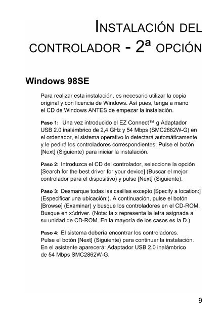 Windows XP - SMC