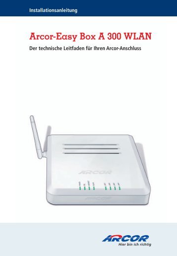 Arcor-Easy Box A 300 WLAN - SMC