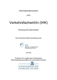 Verkehrsfachwirt/in (IHK) - BSH - Bildungswerk Spedition und ...