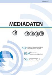 Mediadaten und Leistungen des SLV - BSH - Bildungswerk ...