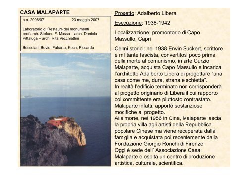 Casa Malaparte.pdf - Facoltà di Architettura