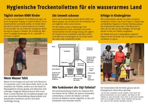 Namibia Trockentoiletten - SODI eV