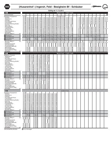 Neuer Fahrplan Linie 560 zum Download - Spillmann