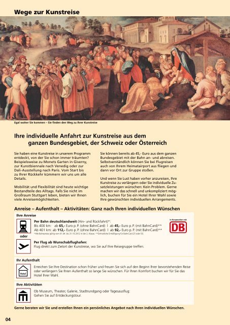 KunstReisen 2012-2013 - Spillmann