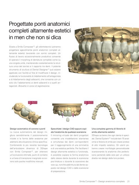 3 SHAPE D SERIES I titolari di laboratori odontotecnici ... - Willdent