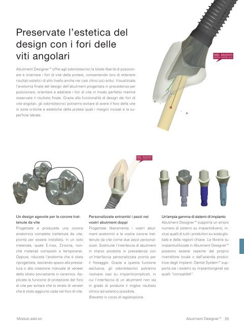 3 SHAPE D SERIES I titolari di laboratori odontotecnici ... - Willdent